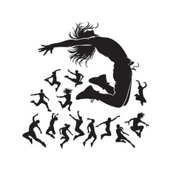 PARKOUR SPORTS player VECTOR Illustration 