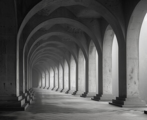 Obraz premium arches of the cathedral