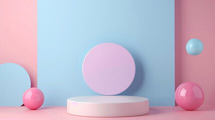 Obraz premium display booth background