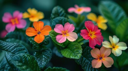Colorful Flowers in Bloom
