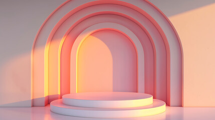 Obraz premium product display background