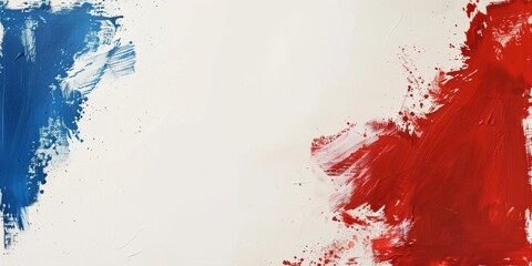 Red, white, and blue themed background with large space for text for Patriot Day.