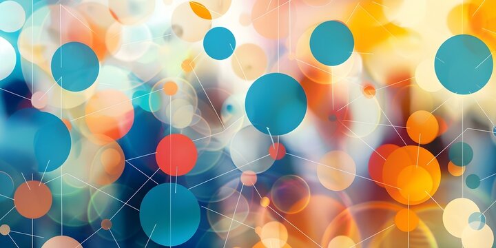 Illustrating Societal Evolution and Shifts Through Vector Diagram with Circles Representing Sociocultural Terms. Concept Societal Evolution, Shifts, Vector Diagram, Circles, Sociocultural Terms