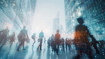 HR People analytics concept Transforming HR landscape to achieve sustainable business success Deeply data driven and goal focused people processes functions challenges and opportunitie : Generative AI