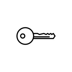 Security Key Icon Ideal for Access and Authentication