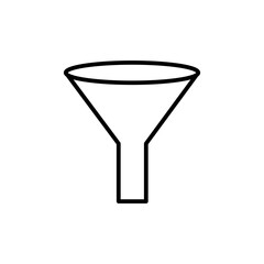 Filter Settings Icon Ideal for Customization and Preferences