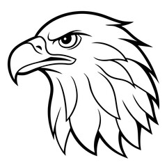 eagle head vector