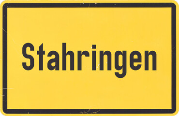 Ortsschild Stahringen