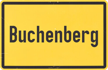 Ortsschild Buchenberg