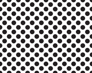 PNG Seamless pattern with black circles