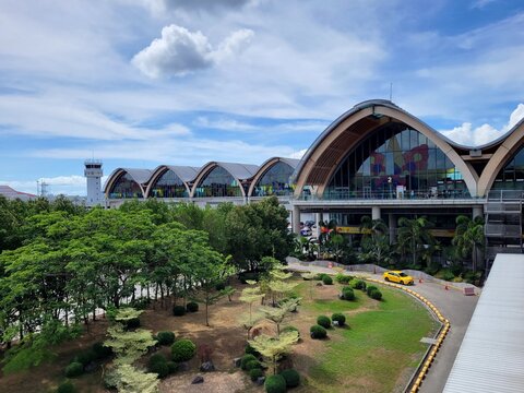 Exterior view of Mactan-Cebu International Airport (Terminal 2) - Cebu, Philippines