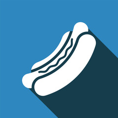 hot dog icon design vector template