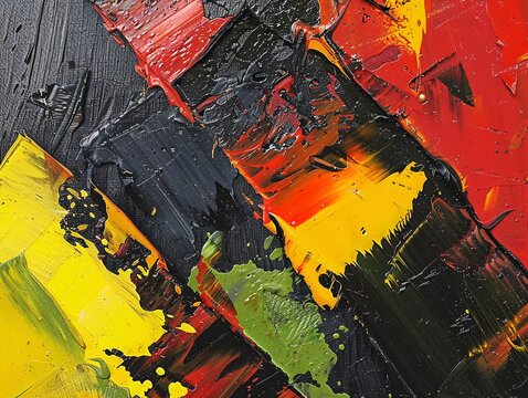 Modern multicolored art paint abstract art background 
