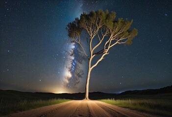 Celestial Journey in the Remote Woods