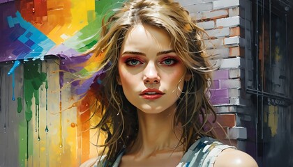 portrait of pride women