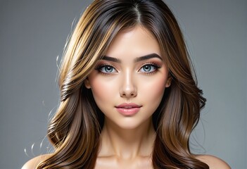 Fototapeta premium Sunny Faces: A Collection of Youthful Smiles