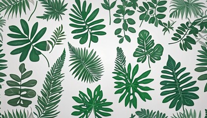 Nature's Decor: A Beautiful Collection of Botanical Elements