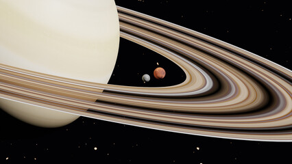Saturn size comparison © Ayush