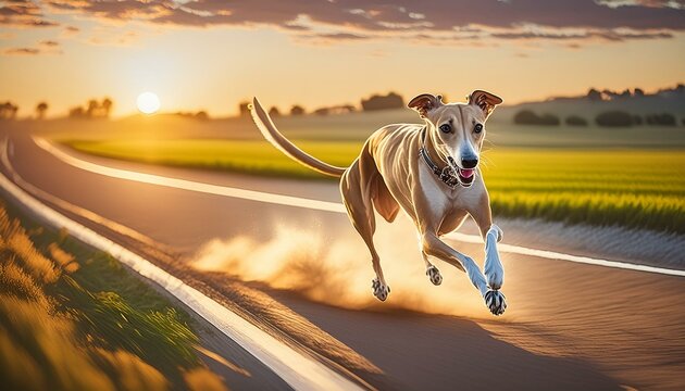 A windhund is rented by a windhound