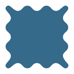 Zigzag circle badge, color rectangle frames set. Label price callout. Flat vector illustration isolated on white background.