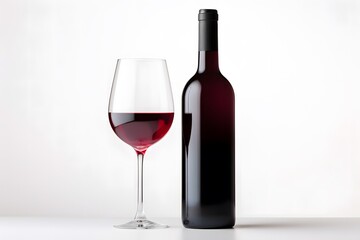Graphics presenting a bottle of wine