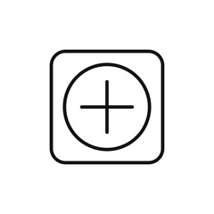 Obraz premium Add Apps Button Icon Ideal for Mobile Software and Application Downloads