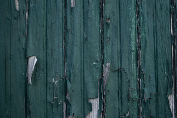 old wooden fence