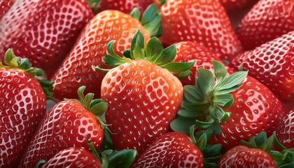 Strawberries as a background image