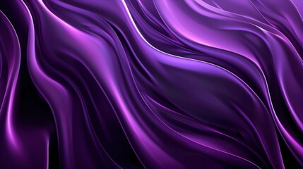 Obraz premium Abstract purple fabric with a wave pattern background