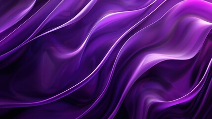 Obraz premium Abstract purple fabric with a wave pattern background