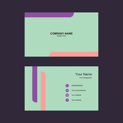 Modern Business Card Template Design