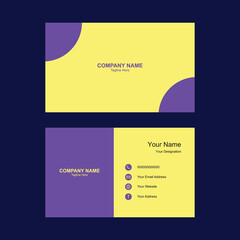 Modern Business Card Template Design