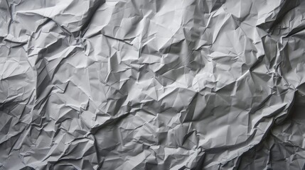 Wrinkled gray paper backdrop