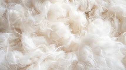Fototapeta premium Fluffy fibers from kapok tree Natural filler for pillows mattresses and life jackets