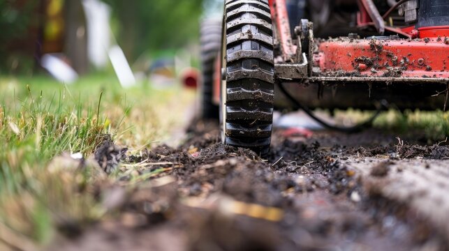 Step-by-step Visual Guide to Cleaning Lawn Mower's Cutting Deck for Maintenance and Efficiency