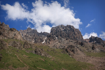 Fototapeta premium landscape with clouds