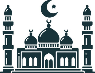 taj mahal vector illustration