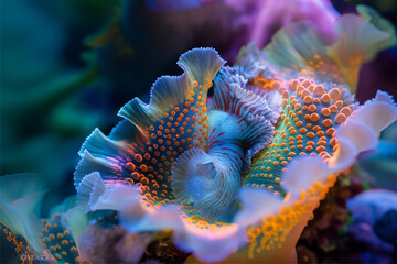 Obraz premium The extraordinary beauty of the underwater ecosystem