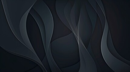 Elegant dark wallpaper with a soft, fading gray shadow in the center. ,Dark Color light ,vectorline design , illustration , Mobile Wallpaper