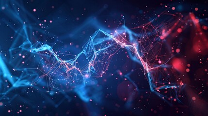 Abstract artwork presents a triangle geometric background. Graphic design emphasizes shape texture.