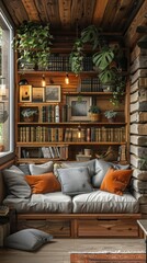 Fototapeta premium Ultimate Guide to Stylish and Cozy Student Living Spaces - Ultra Realistic Design Tips for Dorm Rooms and Apartments