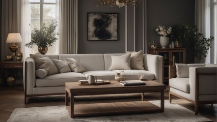 Living room with steampunk soul