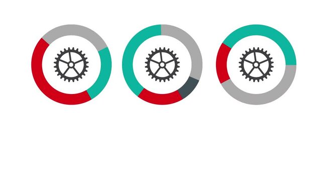 Video Motion Business Infographics