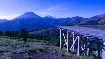 views from trip Lake and forest and bycicle and others