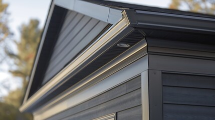 Obraz premium fiber cement siding repair workshop, showcasing tools and techniques for maintaining and extending the life of the siding