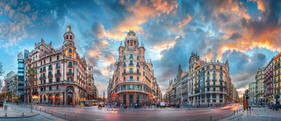 High-definition image capturing the architectural wonders of Barcelona, Spain, showcasing the
