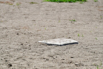 Base on a Softball Field