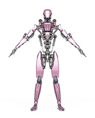 apocalypse cyborg in a pose