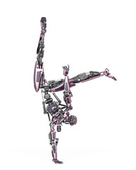 Apocalypse Cyborg Doing Dynamic Posen