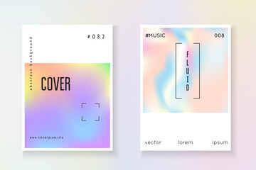 1980 Mesh. Business Prism Illustration. Rainbow Pattern. Violet Holographic Label. Plastic Screen. Memphis Banner. Minimalist Presentation. Blue 1980 Mesh